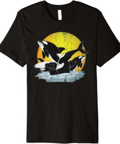 Killer Whale Lover Ocean Animal Orca Premium T-Shirt